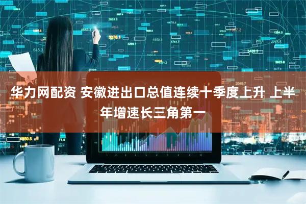 华力网配资 安徽进出口总值连续十季度上升 上半年增速长三角第一
