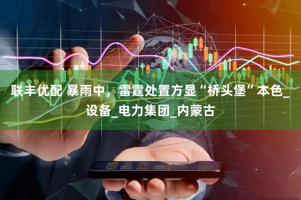 联丰优配 暴雨中，雷霆处置方显“桥头堡”本色_设备_电力集团_内蒙古
