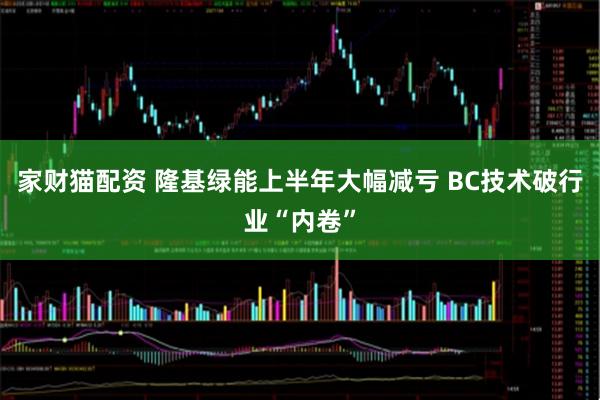 家财猫配资 隆基绿能上半年大幅减亏 BC技术破行业“内卷”